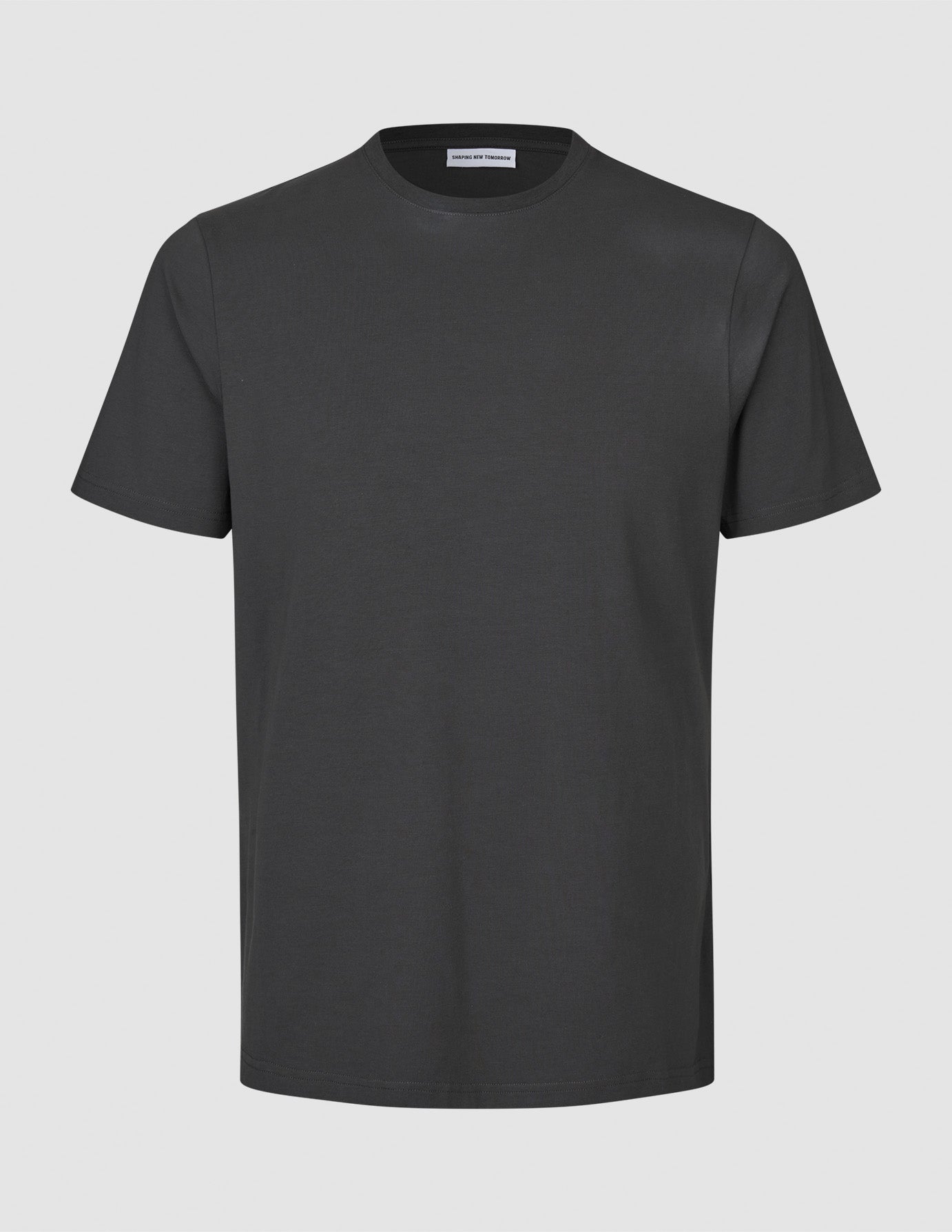 Supima T-shirt Box Fit Deep Grey